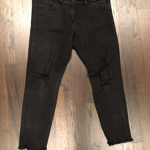 Flying Monkey mid-rise ripped skinny jeans